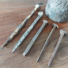 5 Adet Vintage El Yapımı Çivi Model-1