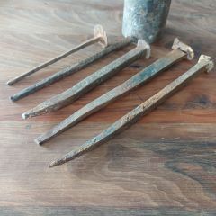 5 Adet Vintage El Yapımı Çivi Model-2