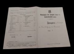 Ww2 Nazi Almanyası Lise Karnesi