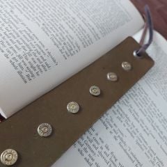 Deri Kitap Ayracı Modeli-1