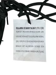 2023 Model Yazlık Siyah Brandalı Bot Unisex (41 Numara-Sıfır Ürün)