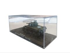 Kutusunda 8.5x4x5 cm. 756th Tank Battalion  5th Army France-1945  M4A3 Sherman Metal Model