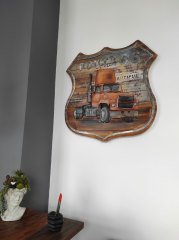 Dekoratif Tır Kafası