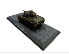 Kutusunda 8x4x5 cm. 21 PzDiv. Sidi Rezegh Libya-1941  Pz.Kpfw III Ausf. G (Sd.Kfz.141) Metal Model
