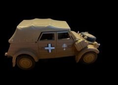 Kutusunda 1/43 Ölçek Hongwell Marka VW Kübel Wagen Maket Model
