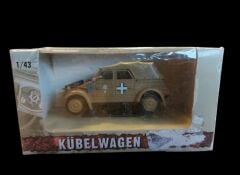 Kutusunda 1/43 Ölçek Hongwell Marka VW Kübel Wagen Maket Model