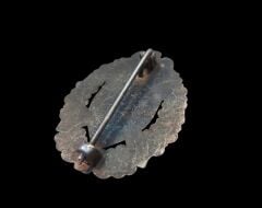 4x5.7 cm. Wehrmacht Genel Hücüm Nişanı (Allgemeines  Sturmabzeichen)