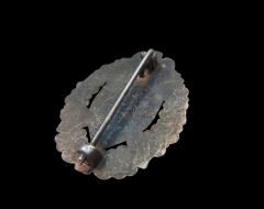 4x5.7 cm. Wehrmacht Genel Hücüm Nişanı (Allgemeines  Sturmabzeichen)