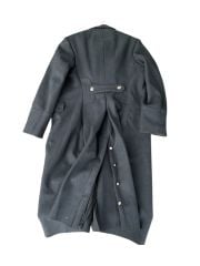 Sovyet Dönemi Piyade Yüzbaşı Kaput Unisex (M-L Beden) Füme Kumaş.