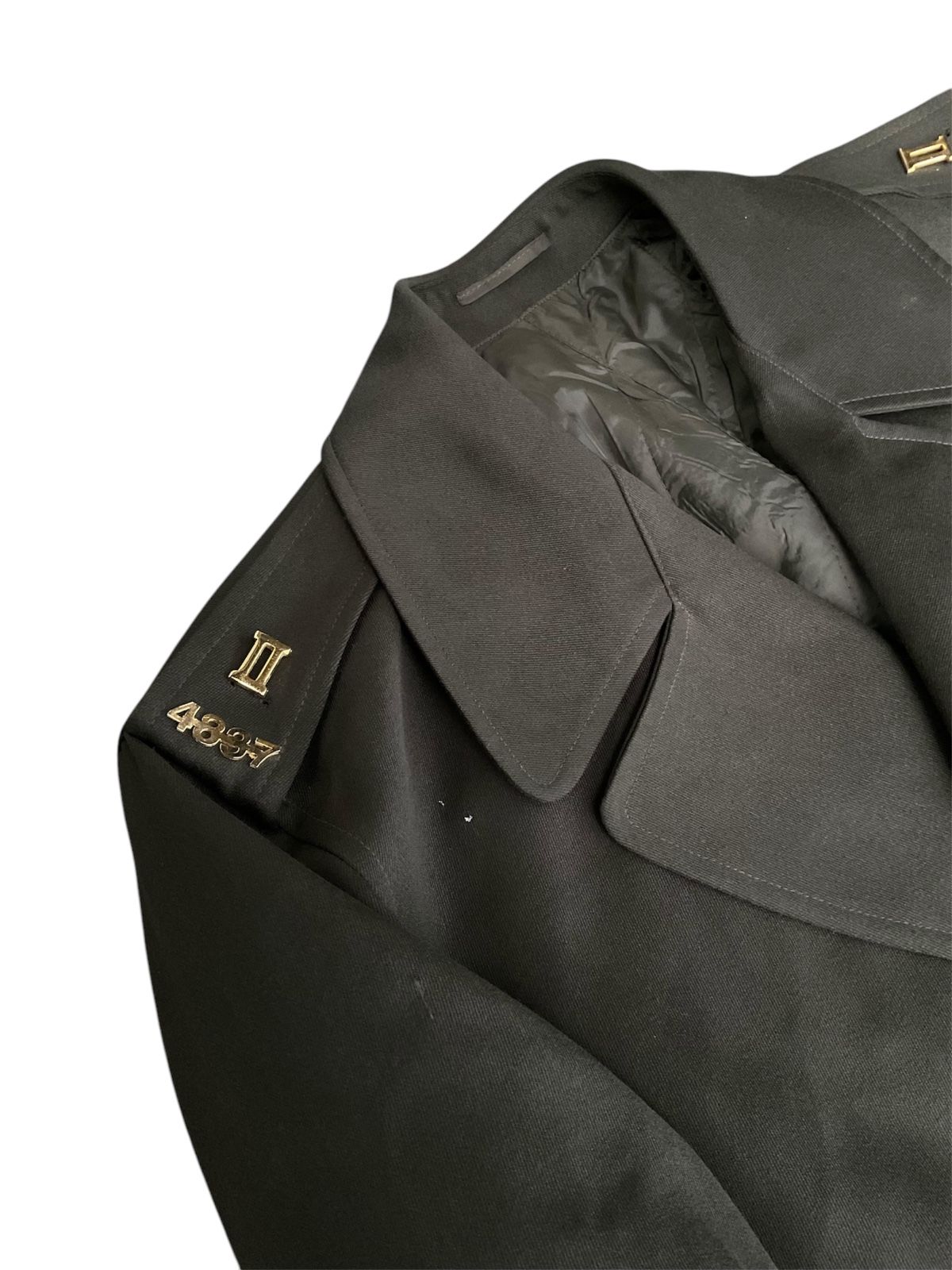 Kara Harp Okulu Öğrenci Harici Pardösü (4000 Devresi-1991) (48C-M Beden)