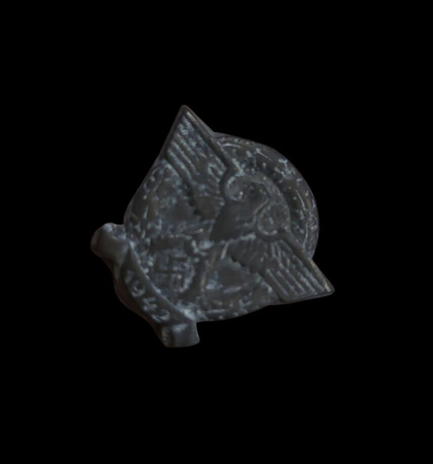 2.5x2.5 cm. Ww2 Alman Polis Yaka İğnesi