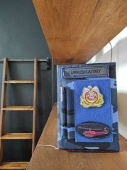 Kamuflaj Kılıflı Kalemlikli Büyük Boy Ajanda (Model-4)