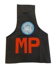 23x32 cm. Birleşmiş Milletler MP (Military Police) Kumaş Kolluk Peçli