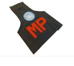 23x32 cm. Birleşmiş Milletler MP (Military Police) Kumaş Kolluk Peçli