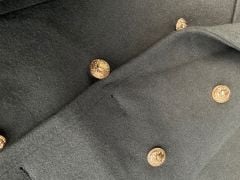 Haki Renk Subay Kaput (Apoletli) Unisex (51 C-D Beden-Sıfır Ürün)