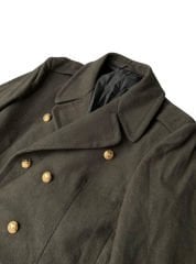 Haki Renk Subay Kaput (Apoletli) Unisex (51 C-D Beden-Sıfır Ürün)