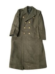 Haki Renk Subay Kaput (Apoletli) Unisex (51 C-D Beden-Sıfır Ürün)