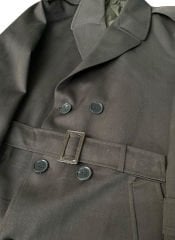 Haki Renk Subay Harici Pardösü (Apoletli) (Trençkot) Unisex (48 B-C Sıfır Ürün)