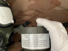 US M40 Gaz Maskesi+C2A1 Filtre (Sıfır Ürün)