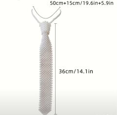 Donna Gold Renk Dokuma Delikli El Yapımı Kravat Modeli