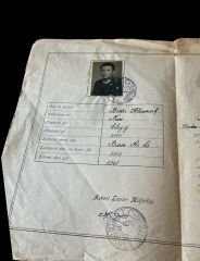 1941 Bursa Askeri Lisesi Bitirme Diploması