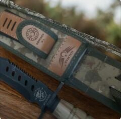 33 cm. Halmak Kılıfında Çelik Komando Bıçağı-Sıfır Ürün