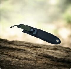 21.5 cm. Böker Kılıfında Çelik Bıçak-Sıfır Ürün