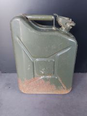 1983 Haki 10 LT Benzin Bidonu-1