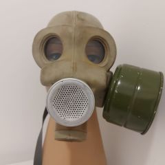Sovyet PMG Gaz Maskesi+Gost Filtre+Karartma Önleyici Kit (Kullanılmış Ürün)