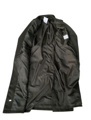Haki Jnd. Subay Harici Pardösü (Apoletli) Trençkot Unisex (50D Beden-Sıfır Ürün)