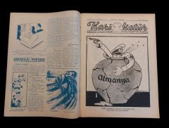 Ww2 Konulu 4 Adet Karikatür Dergisi Lotu (1940 Tarihli)