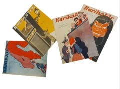 Ww2 Konulu 4 Adet Karikatür Dergisi Lotu-2 (1940 Tarihli)