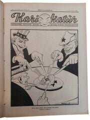 Ww2 Konulu 4 Adet Karikatür Dergisi Lotu-2 (1940 Tarihli)