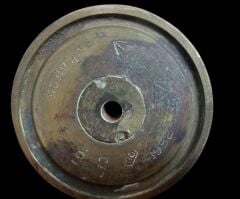 1952  40 mm. Pirinç Top Mermisi Kovanı (Dekoratif Ürün)