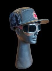 1940'lar Sovyet Savaş Pilotu Gözlüğü (Renkli Cam)