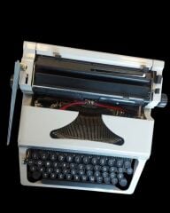 1960 Almanya President Daktilo (Orjinal Çantasında Çok Temiz Çalışır Durumda)