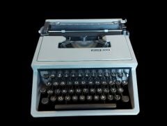 İspanya Olivetti Dora Daktilo (Orjinal Çantasında Çok Temiz Çalışır Durumda)