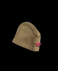 1978 Sovyet Pilotka Kep Metal Kokartlı Unisex (56 Numara)