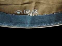 1978 Sovyet Pilotka Kep Metal Kokartlı Unisex (56 Numara)