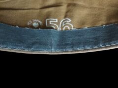 1978 Sovyet Pilotka Kep Metal Kokartlı Unisex (56 Numara)