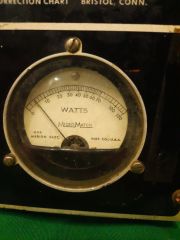 US Askeri Wattmetre ME-82/U 1955-1970 Masa Modeli