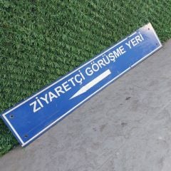 140x25 cm.Orjinal Askeri Metal Levha