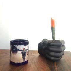 Pilot Kızlar Baskılı Mavi Bardak (Model-1)