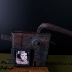 20x14x17.5 cm. Vintage Fotoğraflık Modeli
