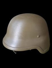 Balistik Miğfer Haki Kahve Tonda (L Beden)(Koruma Seviyesi IIIA)Sıfır Ayarında