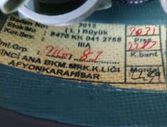 Balistik Miğfer Haki Kahve Tonda (L Beden)(Koruma Seviyesi IIIA)Sıfır Ayarında