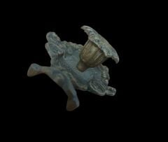 14x8 cm. Pirinç Şinanay Mumluk