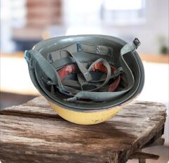 Sarı Renk Alman VDN (Amerikan M1) Çelik Başlık-3 (Almanya Orjinal İthal Ürün)