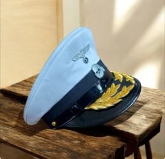 Ww2 Alman Kriegsmarine Amiral Siperli Şapka (55-59 Numara)