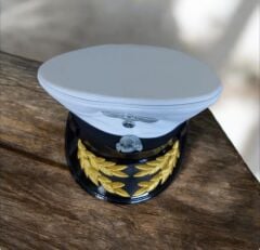 Ww2 Alman Kriegsmarine Amiral Siperli Şapka (55-59 Numara)